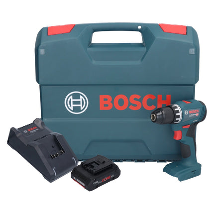 Bosch GSR 18V-45 Taladro atornillador inalámbrico profesional 18 V 45 Nm sin escobillas + 1x batería ProCORE 4,0 Ah + cargador + L-Case