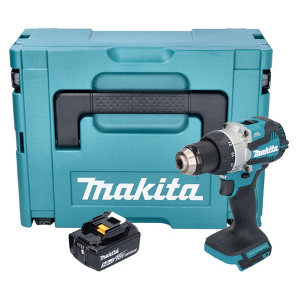 Makita DDF 489 T1J akumulatorowa wiertarko-wkrętarka 18 V 73 Nm bezszczotkowa + 1x akumulator 5,0 Ah + Makpac - bez ładowarki
