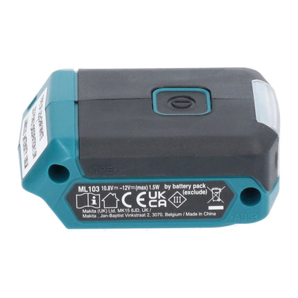Makita DEBML 103 Latarka akumulatorowa LED 12 V maks. 100 lm Solo - bez akumulatora, bez ładowarki