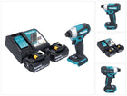 Makita DTD 157 RT cordless impact wrench 18 V 140 Nm 1/4