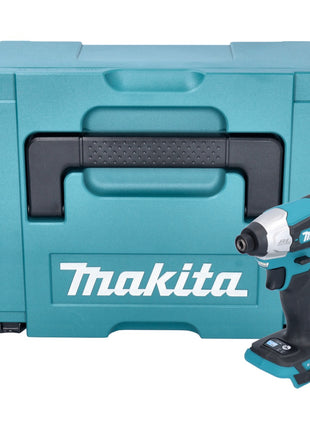 Makita DTD 157 ZJ akumulatorowy klucz udarowy 18 V 140 Nm 1/4" bezszczotkowy + Makpac - bez akumulatora, bez ładowarki