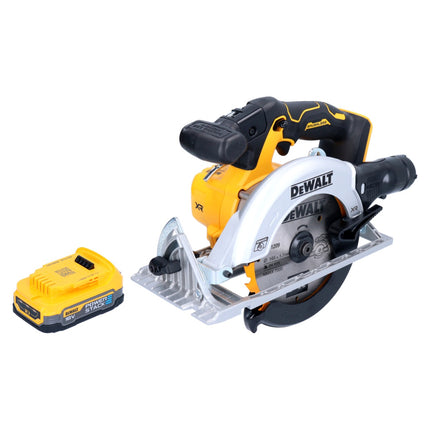 DeWalt DCS 565 N Scie circulaire 18 V 165 mm Brushless + 1x batterie Powerstack 1,7 Ah - sans chargeur