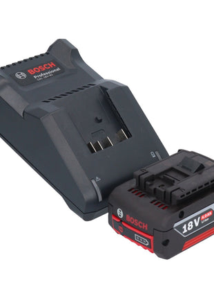 Bosch GWS 18V-10 Smerigliatrice angolare professionale a batteria 18 V 115 mm brushless + 1x batteria ricaricabile 4,0 Ah + caricabatterie