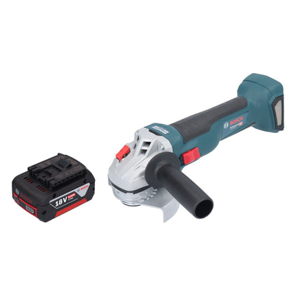 Bosch GWS 18V-10 Smerigliatrice angolare professionale a batteria 18 V 115 mm senza spazzole + 1x batteria ricaricabile 5,0 Ah - senza caricabatteria