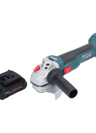 Bosch GWS 18V-10 Professional amoladora angular a batería 18 V 115 mm sin escobillas + 1x batería ProCORE 4,0 Ah - sin cargador