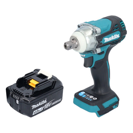 Makita DTW 301 M1 Clé à choc sans fil 18 V 330 Nm 1/2'' Brushless + 1x batterie 4,0 Ah - sans chargeur