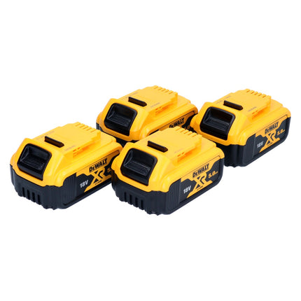 DeWalt DCB 184 P4 battery pack 18 V 5.0 Ah / 5000 mAh 4 pcs. XR Li-Ion battery - with charge level indicator