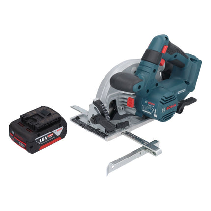 Bosch GKS 18V-57-2 Sierra circular inalámbrica profesional 18 V 165 mm sin escobillas + 1x batería 5,0 Ah - sin cargador