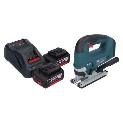 Bosch GST 18V-125 B Professional Seghetto alternativo a batteria 18 V 125 mm Brushless + 2x batteria 5,0 Ah + caricabatteria