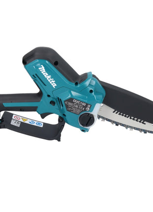 Motosierra a batería Makita DUC 150 RM2 18 V 15 cm sin escobillas + 2x baterías 4,0 Ah + cargador
