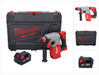 Milwaukee M18 BLHX-501X akumulatorowy młot udarowo-obrotowy 18 V 2,3 J bezszczotkowy + 1x akumulator 5,0 Ah + skrzynka HD - bez ładowarki