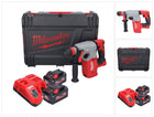 Milwaukee M18 BLHX-552X cordless combi hammer 18 V 2.3 J brushless + 2x rechargeable battery 5.5 Ah + charger + HD box