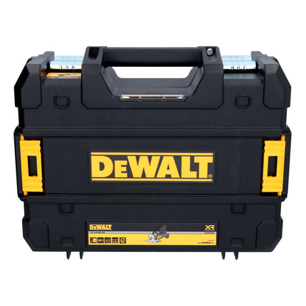DeWalt DCW 682 M1T cordless flat dowel cutter 18 V 102 x 20 mm brushless + 1x rechargeable battery 4.0 Ah + charger + TSTAK