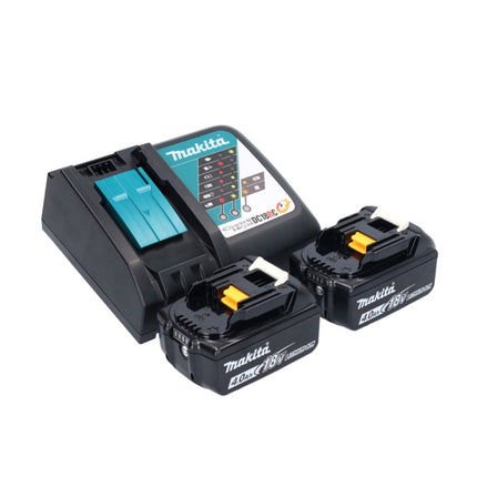 Odkurzacz akumulatorowy Makita DCL 181 FRMWX 18 V 53 mbar 0,65 l + 2x akumulator 4,0 Ah + ładowarka