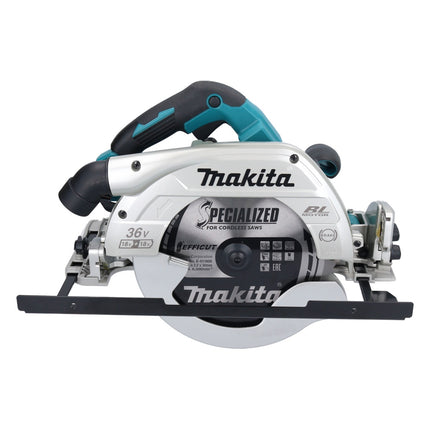 Makita DHS 900 RM2U scie circulaire portative sans fil 36 V ( 2x 18 V ) 235 mm Brushless + 2x batterie 4,0 Ah + chargeur + adaptateur Bluetooth