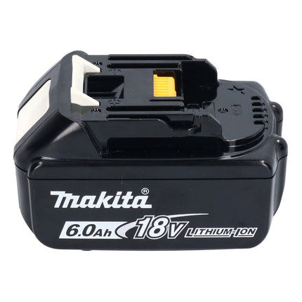 Sierra circular a batería Makita DHS 900 G2U 36 V (2x 18 V) 235 mm sin escobillas + 2x batería 6,0 Ah + adaptador Bluetooth - sin cargador