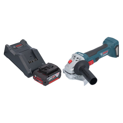 Bosch GWS 18V-7 Professional cordless angle grinder 18 V 125 mm brushless + 1x rechargeable battery 4.0 Ah + charger
