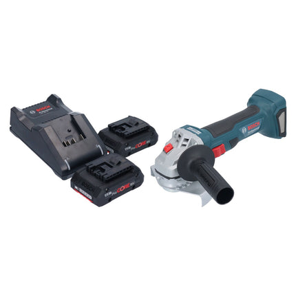 Bosch GWS 18V-7 Professional cordless angle grinder 18 V 125 mm brushless + 2x ProCORE battery 4.0 Ah + charger