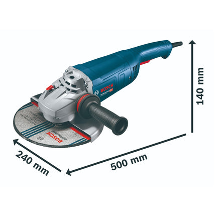 Bosch GWS 22 230 J Professional Winkelschleifer 2200 Watt 230 mm 06018C1301 Diamanttrennscheibe 1 - toolbrothers