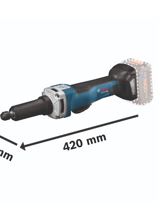 Bosch GGS 18V-23 PLC Smerigliatrice professionale a batteria 18 V brushless + L-Boxx ( 0601229200 ) - senza batteria, senza caricabatterie