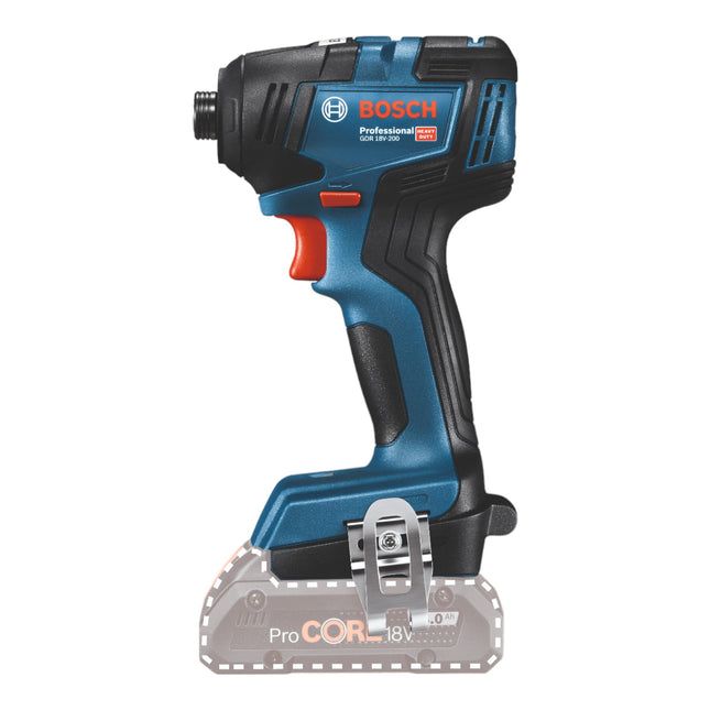 Bosch GDR 18V-200 Llave de impacto profesional con acumulador 18 V 200 Nm sin escobillas ( 06019J2106 ) + L-Boxx - sin acumulador, sin cargador
