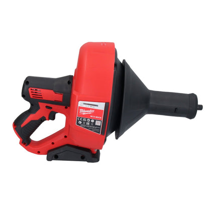 Limpiador de tuberías a batería Milwaukee M12 BDC8-0C 12 V (4933451632) + espiral + cubo - sin batería, sin cargador