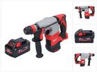 Milwaukee M18 HD18HX-801 akumulatorowy młot udarowo-obrotowy 18 V 2,4 J + 1x akumulator 8,0 Ah - bez ładowarki