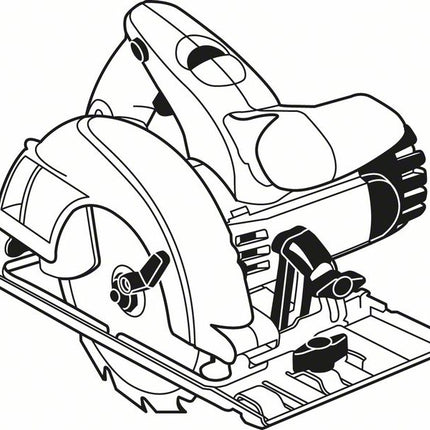 BOSCH Kreissägeblatt Außen-Ø 165 mm Zähnezahl 52 HLTCG ( 8000342154 )