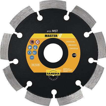 SAMEDIA Disque à tronçonner diamant MST D. 150 mm perçage de 22,23 mm ( 4000844267 )