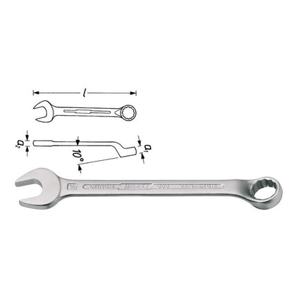 HAZET Klucz płasko-oczkowy 603 SW 24 mm Długość 270 mm ( 8000465092 )