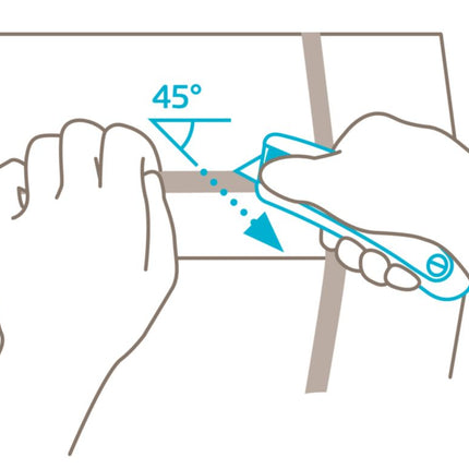 MARTOR Couteau de sécurité SECUPRO MEGASAFE L. 153 mm l. 26 mm H. 38 mm ( 4000817954 )