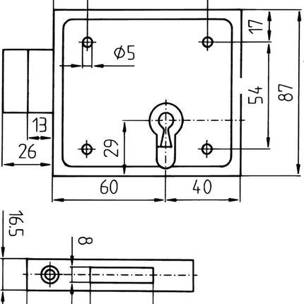 BEVER Cierre de llanta 150 DIN izquierda / derecha BB ( 3000251062 )