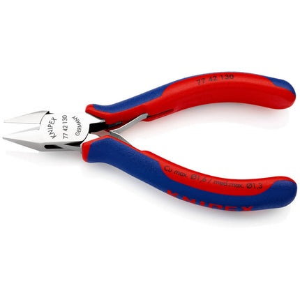 KNIPEX Electronics diagonal cutters length 130 mm shape 4 ( 4000794635 )