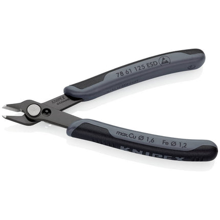 KNIPEX Electronics diagonal cutters Super-Knips(R) length 125 mm shape 6 ( 4000810510 )