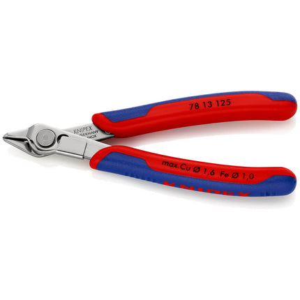 KNIPEX Electronics diagonal cutters Super-Knips(R) INOX length 125 mm shape 1 ( 4000810504 )