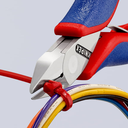 KNIPEX Pince coupante latérale électronique  longueur 115 mm forme 4 ( 4000810742 )