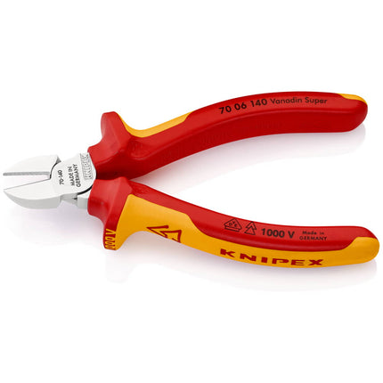 KNIPEX Diagonal cutters length 140 mm ( 4000810154 )