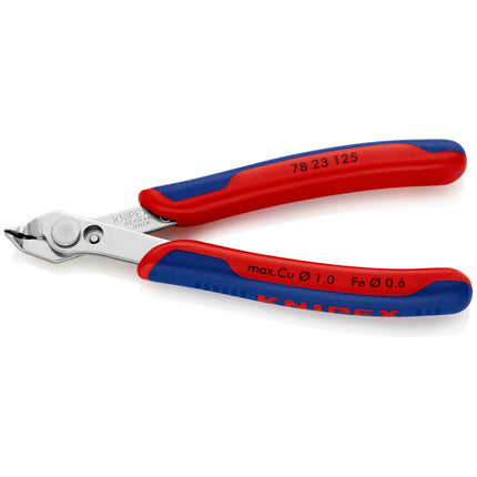 KNIPEX Electronics diagonal cutters Super-Knips(R) INOX length 125 mm shape 2 ( 4000810507 )