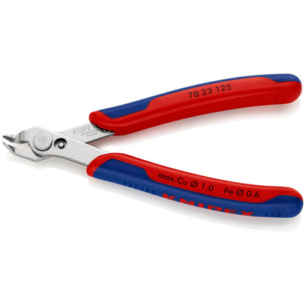 KNIPEX Electronics diagonal cutters Super-Knips(R) INOX length 125 mm shape 2 ( 4000810507 )
