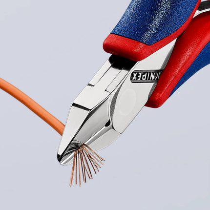 KNIPEX Electronics tronchesi diagonali lunghezza 115 mm forma 3 ( 4000810749 )