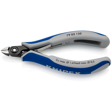 Frese diagonali per elettronica di precisione KNIPEX lunghezza 120 mm forma 0 ( 4000810824 )