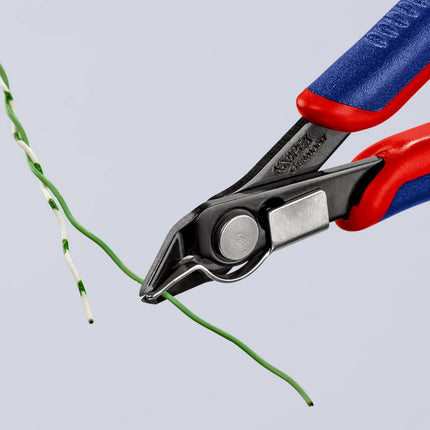 KNIPEX Electronics diagonal cutters Super-Knips(R) length 125 mm shape 8 ( 4000810609 )
