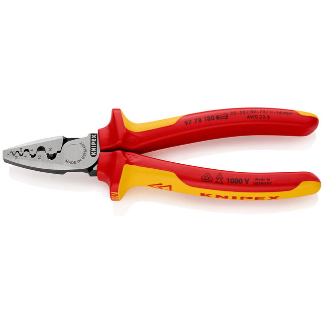 KNIPEX wire end crimping pliers total length 180 mm ( 4000795285 )