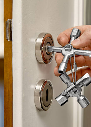 KNIPEX switch cabinet key TwinKey(R) 6 functions ( 4000829768 )