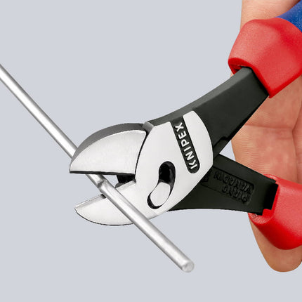 Wytrzymałe noże ukośne KNIPEX TwinForce(R), długość 180 mm ( 4000810131 )