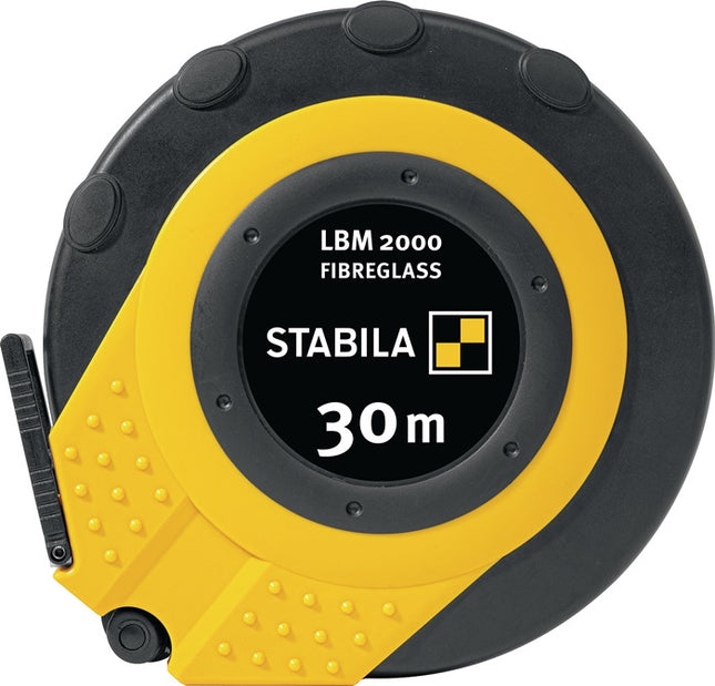 STABILA capsule tape measure LBM 2000 FIBREGLASS length 30 m tape width 13 mm ( 8000911845 )