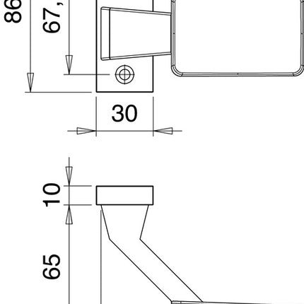 Pomello EDI 1386/0000 Alluminio F1 ( 3000252736 )