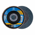 Disco de láminas PFERD POLIFAN Z PSF STEELOX Ø 125 mm granulometría 80 cónica ( 4000842599 )