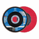 Disco de láminas PFERD POLIFAN CO-COOL SG STEELOX Ø 125 mm granulometría 40 plana ( 4000842612 )