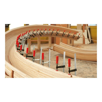 BESSEY malleable cast iron screw clamp TG Clamping width 160 mm Projection 80 mm ( 4000831404 )